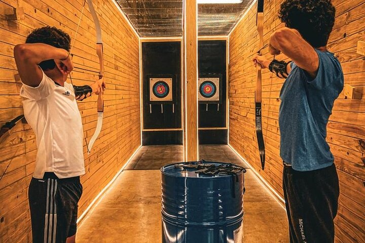 Experience the excitement of indoor archery where skill and precision come together. Challenge yourself and others as you hit targets enhancing focus and creating memorable moments in Dubai.